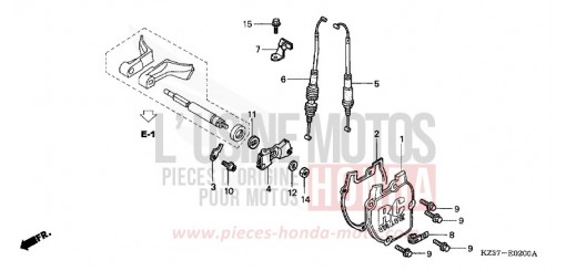 FLAP VALVE (CR250R2-4) CR250R2 de 2002